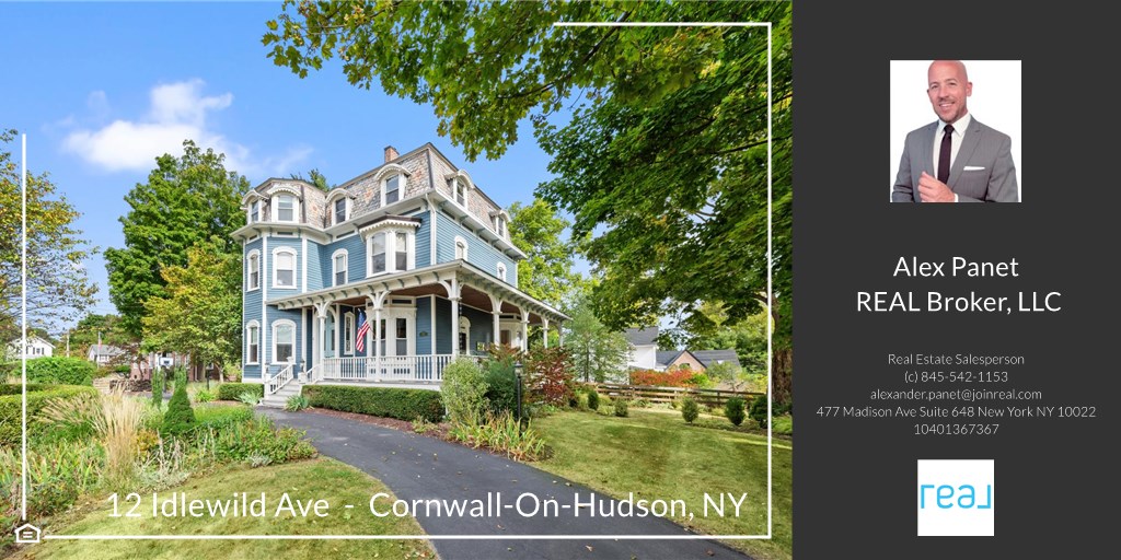 12 Idlewild Ave, CornwallOnHudson, NY 12520